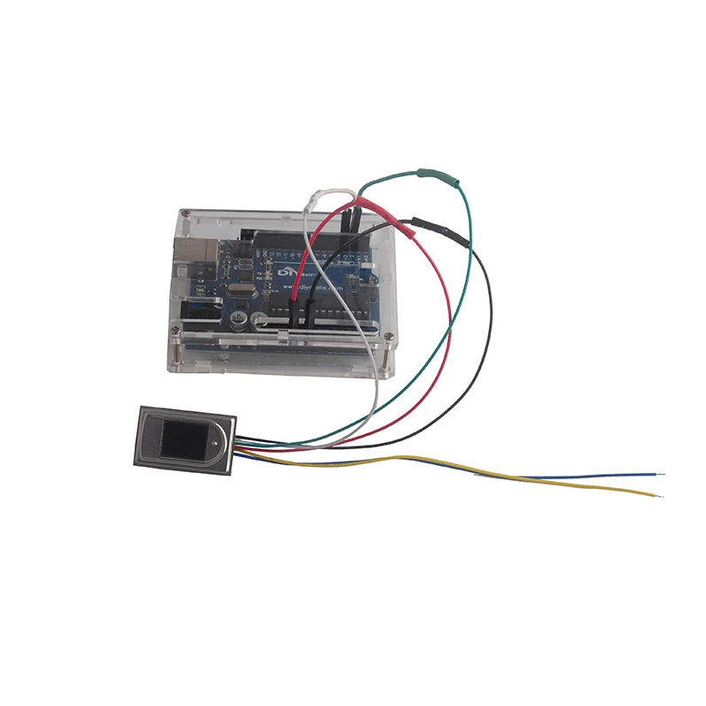 Оптический модуль считывания отпечатков пальцев для Arduino UNO R3 Mega2560 Raspberry Pi RPI DC3.8-7.0V