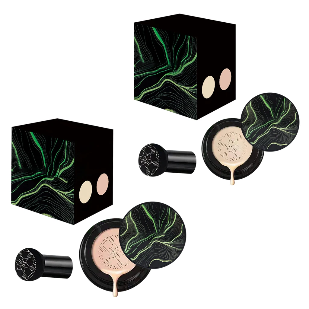 

BB крем с воздушной подушкой в форме гриба, крем CC, осветляющая даже основа для кожи, для макияжа, для мужчин, женщин и мужчин