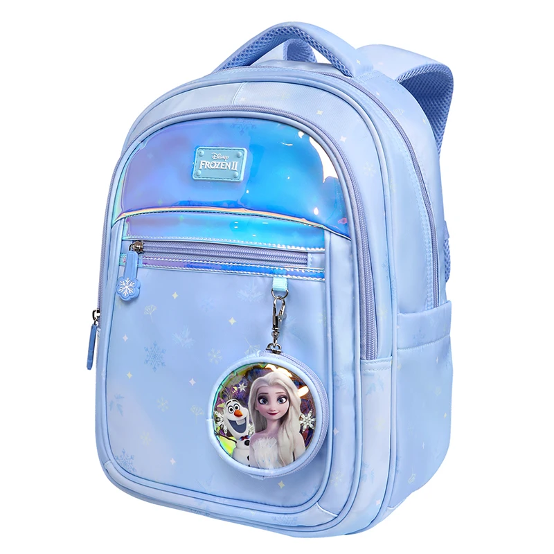 Disney Frozen School Bags For Girls Primary Student Shoulder Orthopedic Leisure Backpack Grade 1-6 Elsa Anna Kids Gifts Mochilas