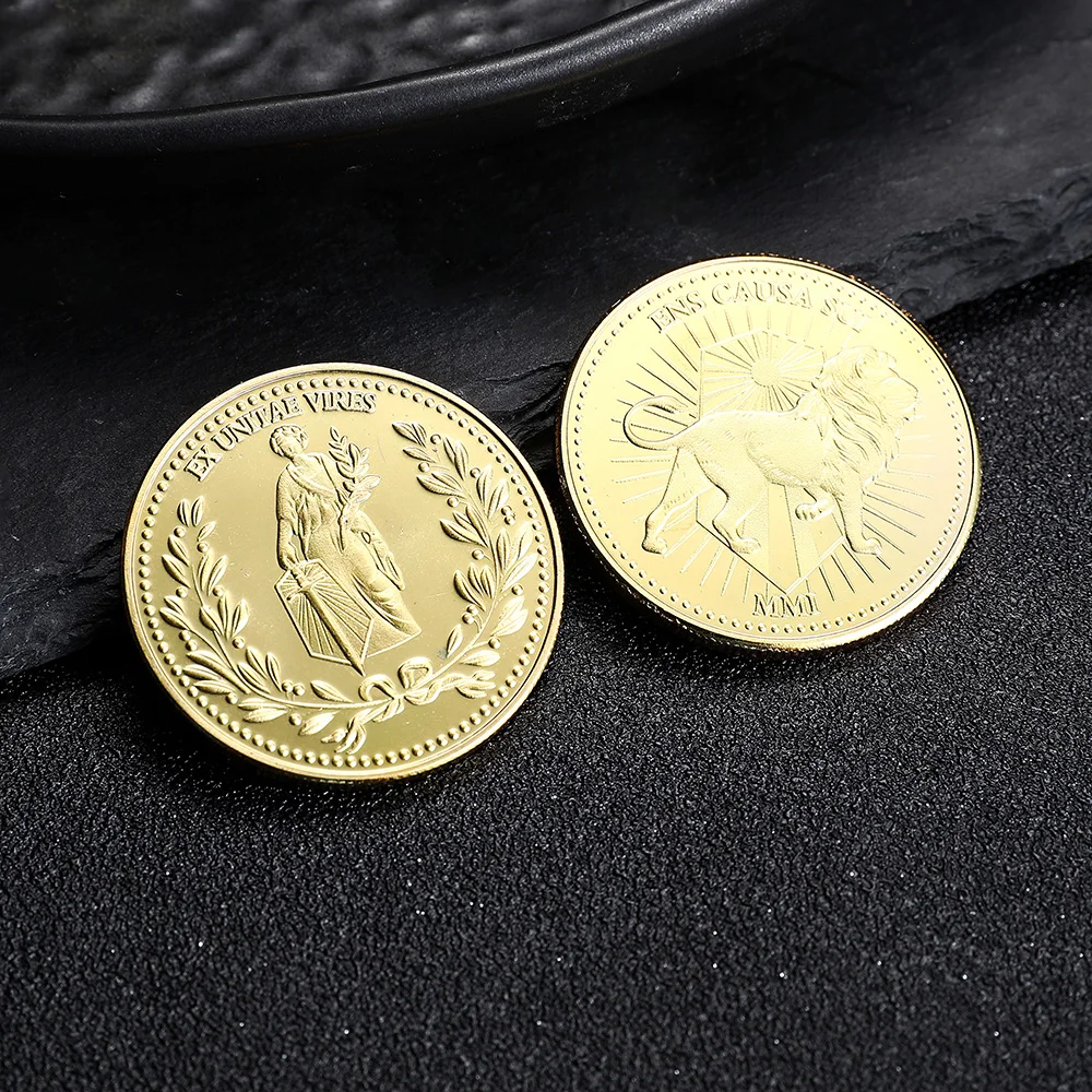 John Wick Continental Hotel Gold Coin коллекционирование монет реквизит для косплея высокое