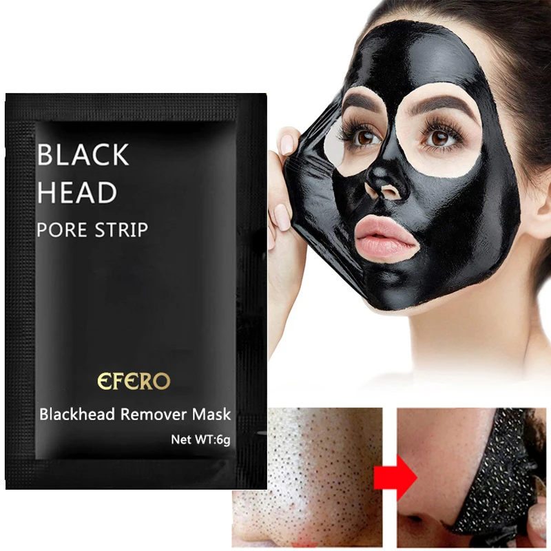 

EFERO Black Head Remover Mask Black Face Mask Acne Treatments Peel Off Black Mask From Black Dots Skin Care 3/5/6/10/13packs