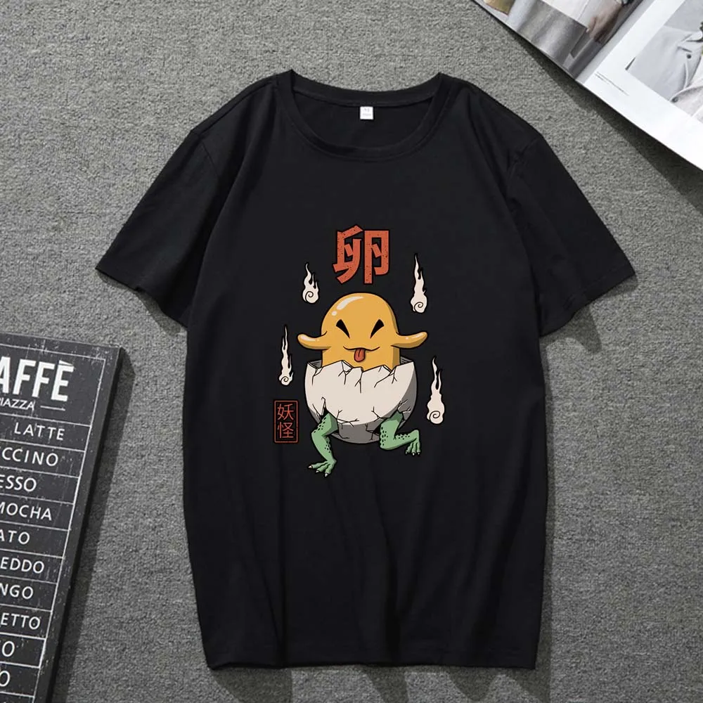 

T-shirt Men and Women Cute Personality Cartoon Animation Printing Casual All-match Street Commuter Men and Women Breathable Top