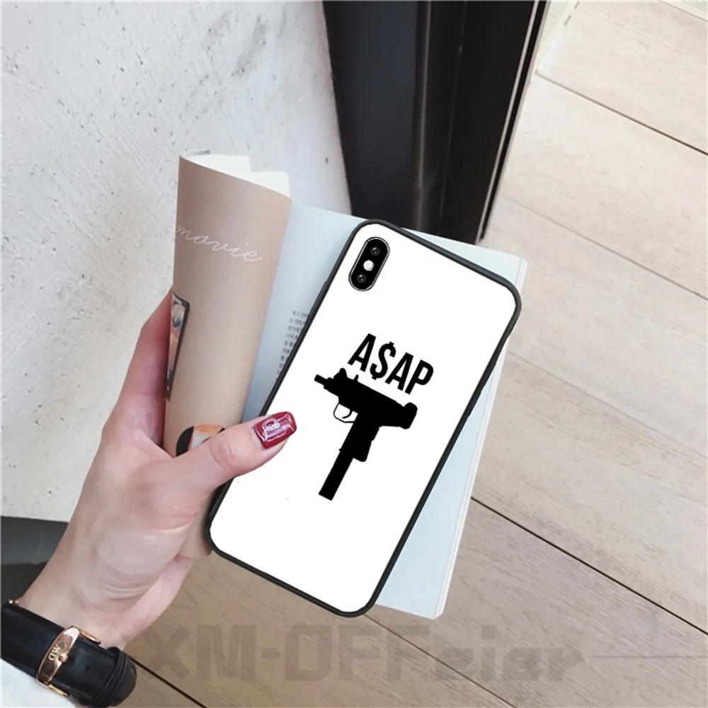 

for iphone 7 8 plus ASAP Rocky Rapper Cover Soft Shell Phone Case for iPhone 11 pro XS MAX 8 7 6 6S Plus X 5 5S SE XR cover