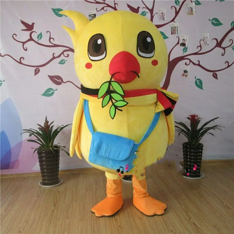 

Big Bird Mascot Costume Suits Cosplay Party Game Outfits Christmas Easter Adults High Quality Cartoon Character Unisex Clothing