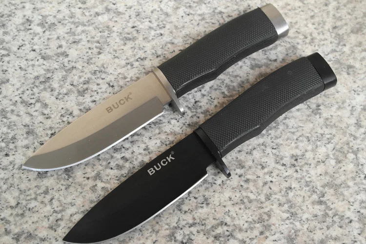 Buck 009 death маленький прямой EDC нож с саблей охотничий нож ABS Ручка Открытый походный нож для выживания складной нож