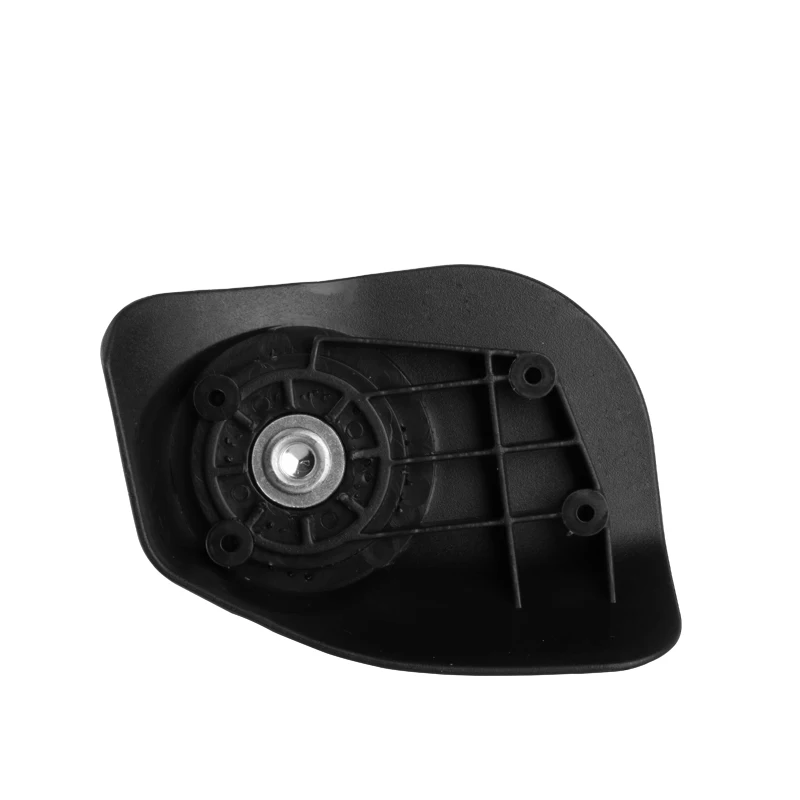 Black Travel Luggage Accessories Casters Replacement Cosmetic Case Trolley Casters Replacement Repair Boutique Casters One Pair