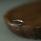 Кольцо простое регулируемое в японском и южнокорейском стиле для мужчин и женщин, ювелирное изделие в литературном стиле, аксессуар