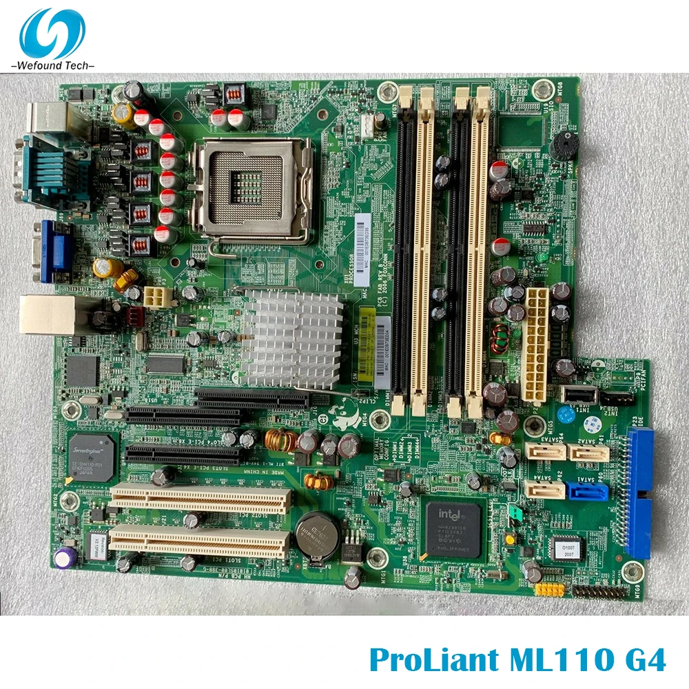 

100% Working Server Motherboard For HP ProLiant ML110 G4 419028-001 416120-001 Fully Tested