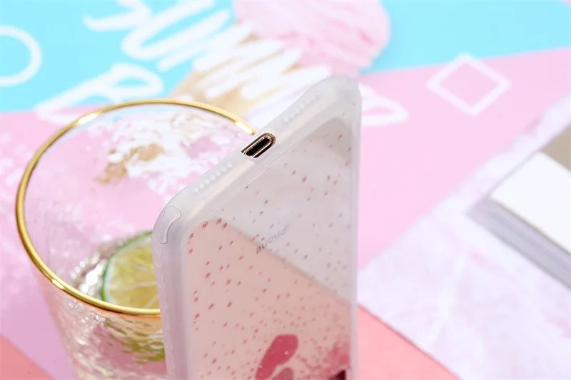 LISCN чехол для телефона с милым сердечком для iPhone 6 6S Plus 7 8 Plus X XS XR Xs Max 11 Pro Max Блестящий Прозрачный Роскошный чехол для телефона