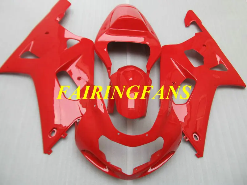 Инжекторный комплект для GSXR600 750 K1 01 02 03 GSXR 600 GSXR750 2001 2002 2003 Горячий красный