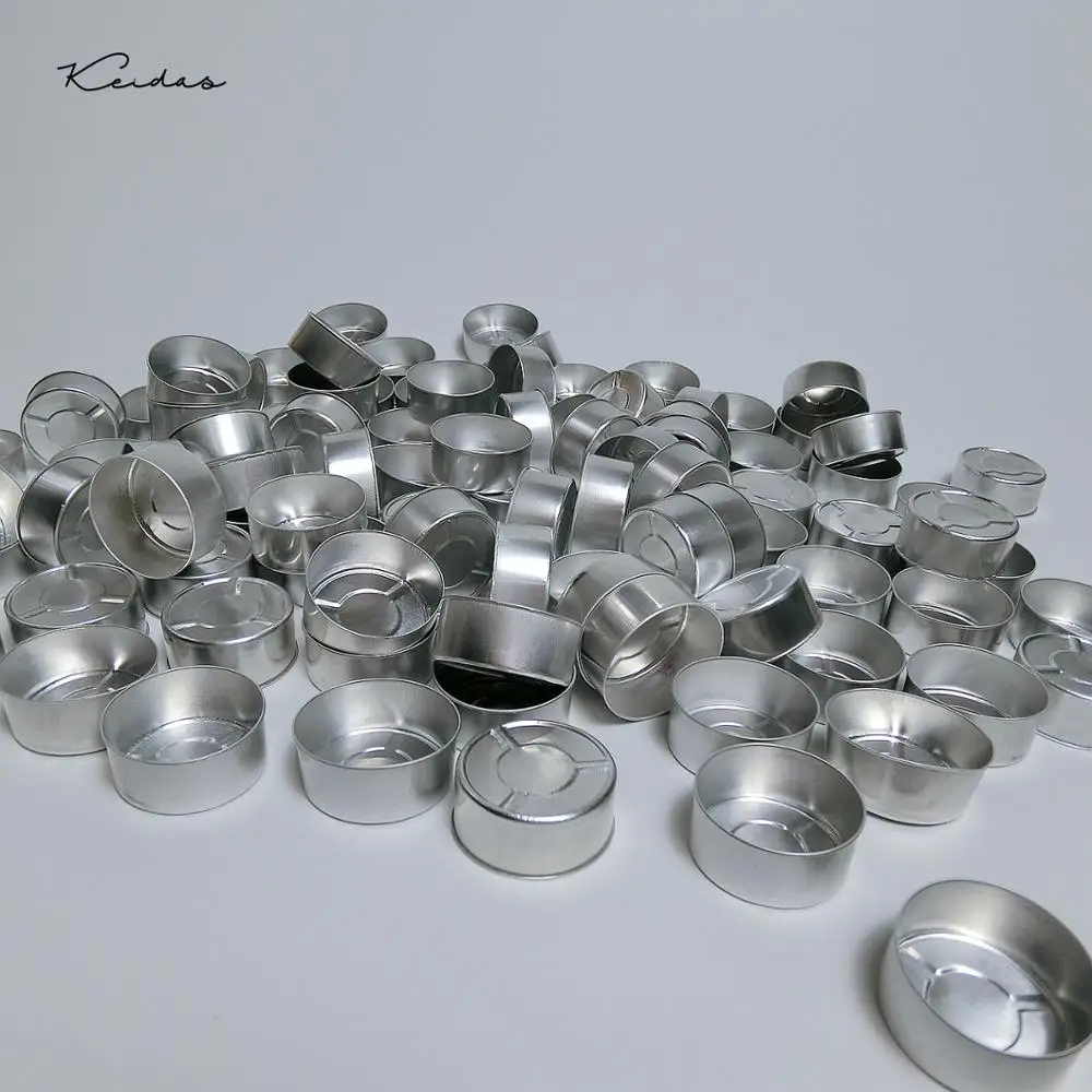 95 шт. алюминиевые подсвечники для свечей пустые самостоятельного изготовления с