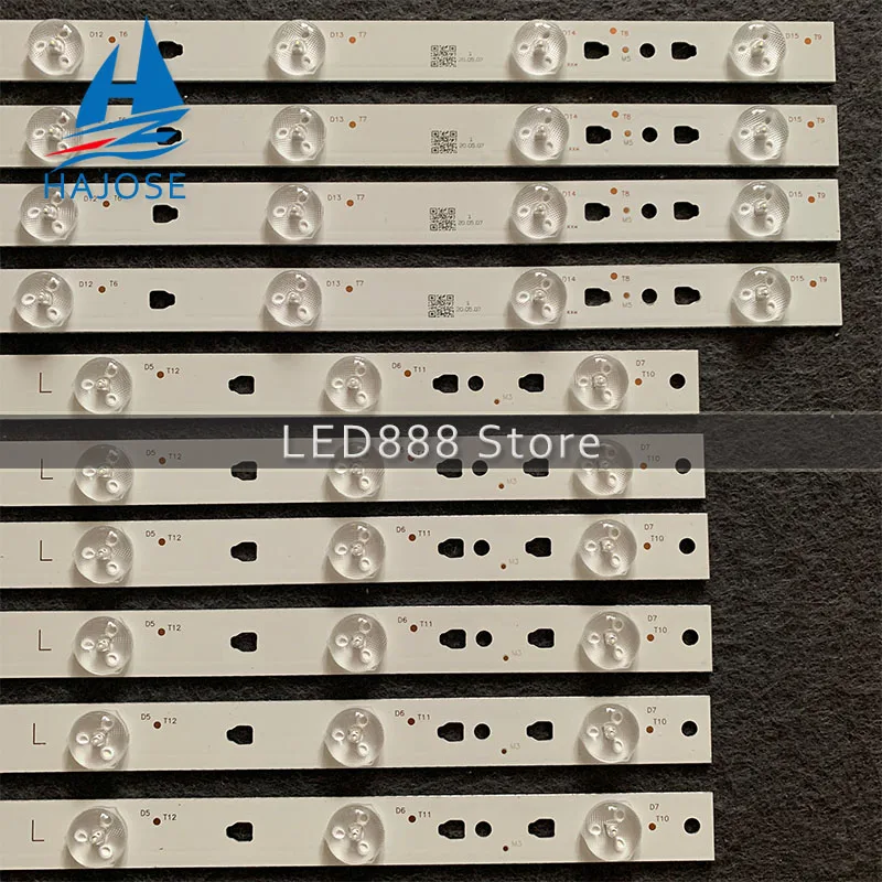 Светодиодная лента для подсветки 7/8 лампа Haier 48 дюймов LE48F3000W LED 48U330 светодиодный 48D