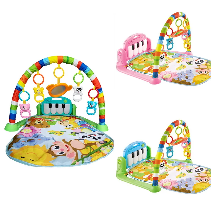 SHUJIN детский гимнастический коврик-пазл обучающая подставка игрушка музыкальный