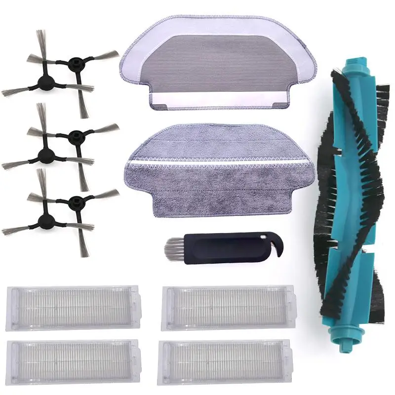 

Dirt Brushes Filter Kit Dust Vacuum cleaner Sweeper Robot Replacement Part for Viomi V2 V-RVCLM21B Mijia STYJ02YM main brush Mop