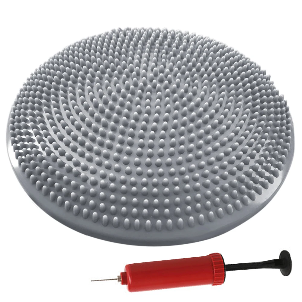 Надувной Массажный мяч для йоги 33 см Балансирующий диск надувная стабильность