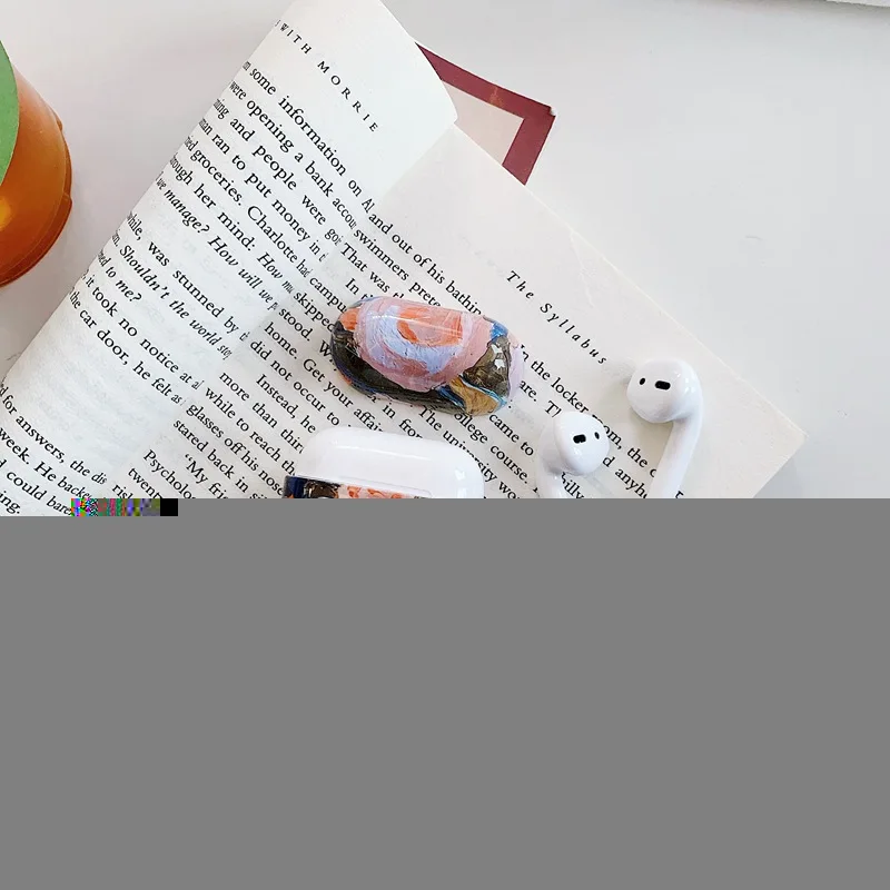 Беспроводной чехол для наушников для Airpods, чехол, Роскошный милый цветок, чехол для наушников для Apple Air Pods 2, чехол, защита, аксессуары для кожи