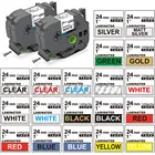 24 мм TZe-белая этикетка TZ 251 TZe151 TZe251 совместимая с Brother P-touch зеркальная лента для Brother Ptouch этикетки