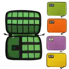 Портативный Кабельный организатор Системы комплект чехол USB кабель для передачи данных наушники провода ручка Мощность банка для хранения сумки цифровых устройств Гаджет для путешествий