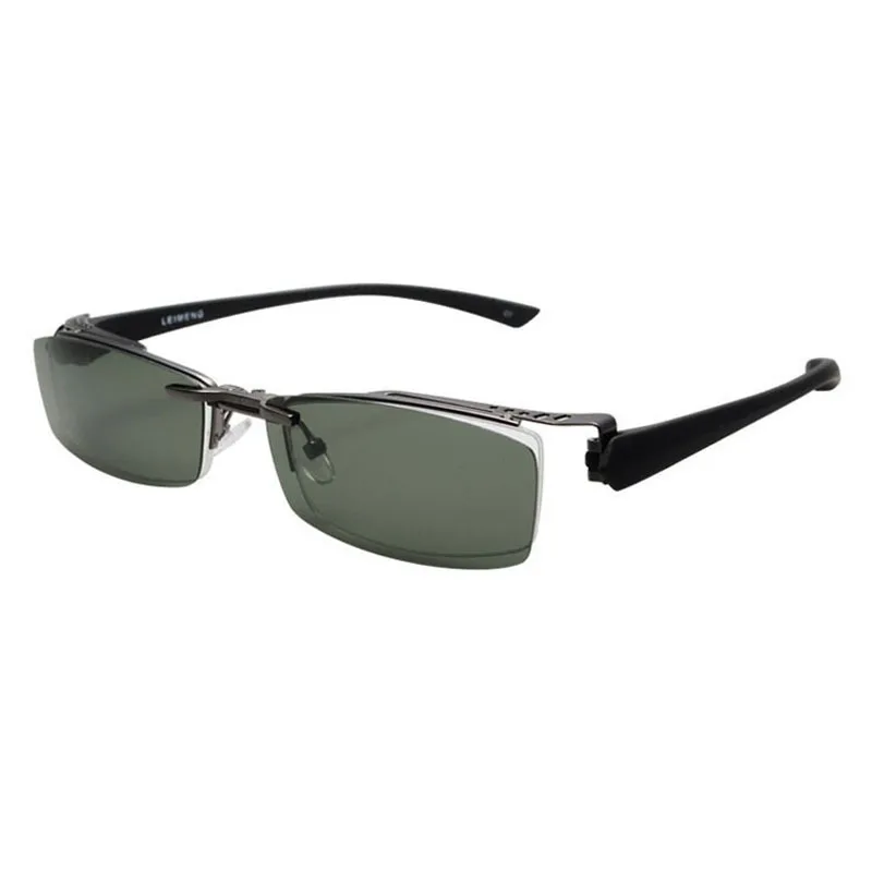 Поляризованные солнцезащитные очки 2 шт. ночного видения оправа для очков