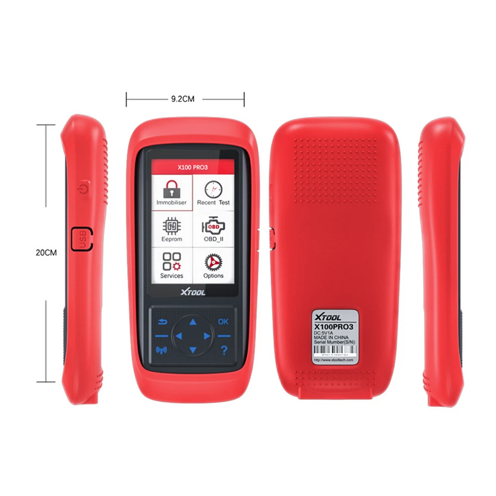 Сканер автомобильного кода XTOOL X100 PRO3 OBD2 диагностический инструмент с более