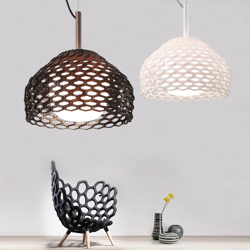 Подвесной светильник в виде сот из смолы датском стиле современный подвесной для