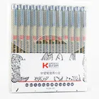 Ручка-маркер Pigma, 13 шт., микрон, 003, 005, 01, 02, 03, 04, 05, 08, 1, 2, 3, BR кисть, разные кончики, черный Fineliner ручка для эскизов