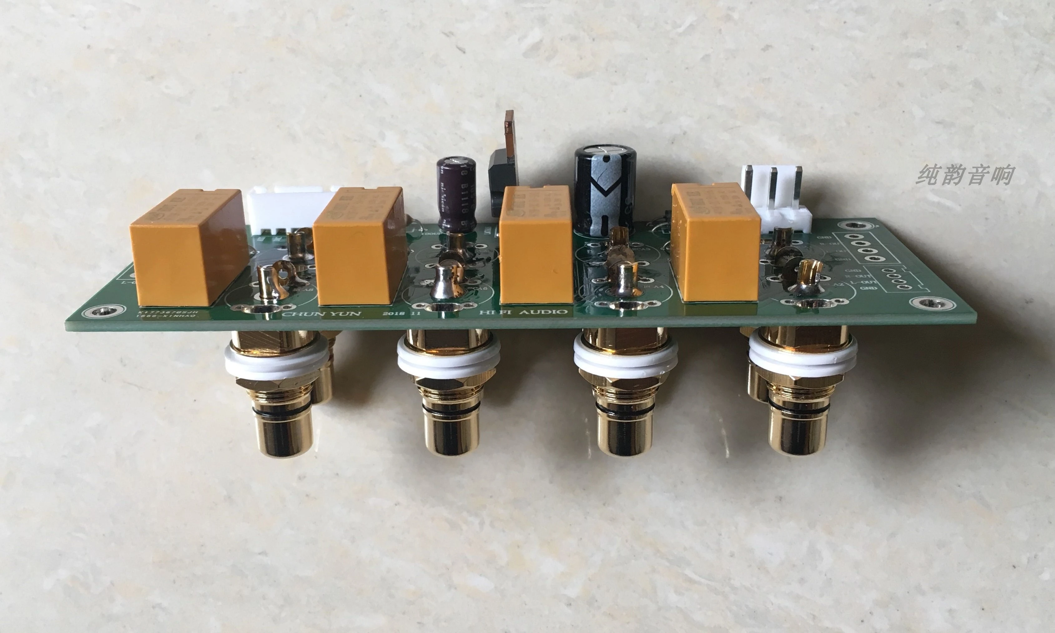 

4-channel Audio Signal Switching Board, Signal Input Selection Board, Non-common Ground Signal Selection Board