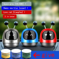 1pcs car diffuser solid fragrance air vent cleaner car perfume air freshener lovely robot interior accessories lovely%ef%bc%8cbeautiful
