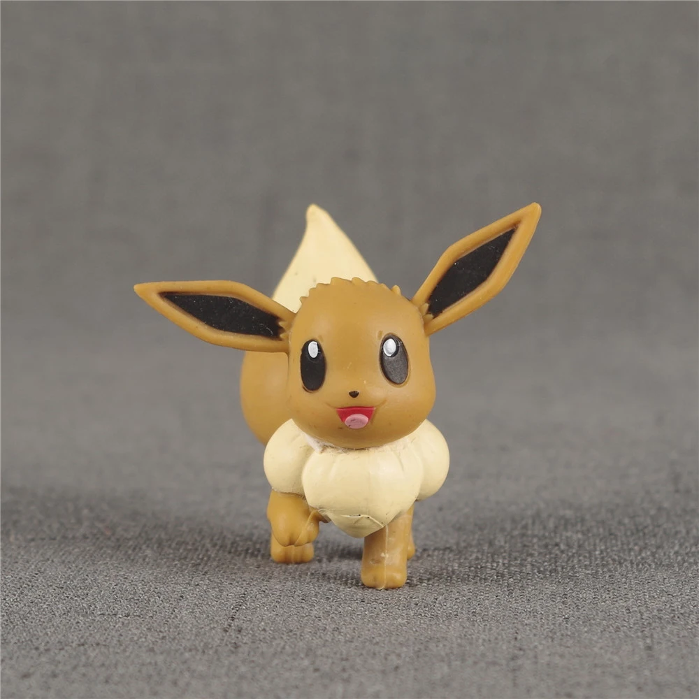 

TAKARA TOMY Genuine Pokemon Action Figure Pictorial Book 133 EEVEE MC Elf Model Doll Collect Souvenirs Toy Gifts