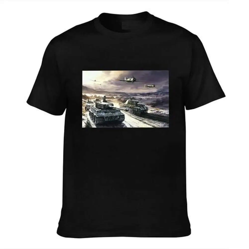 

Men's T-shirt Summer Cotton Printed Tank Short Sleeve O-collar Unisex T-shirt New