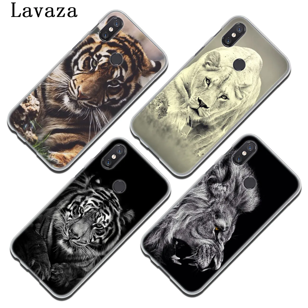 Lavaza Classic lion tiger Wolf Hard Phone Case for Xiaomi Redmi K20 8A 7A 6A 5A Note 8 6 5 7 Pro 4 4X Cover