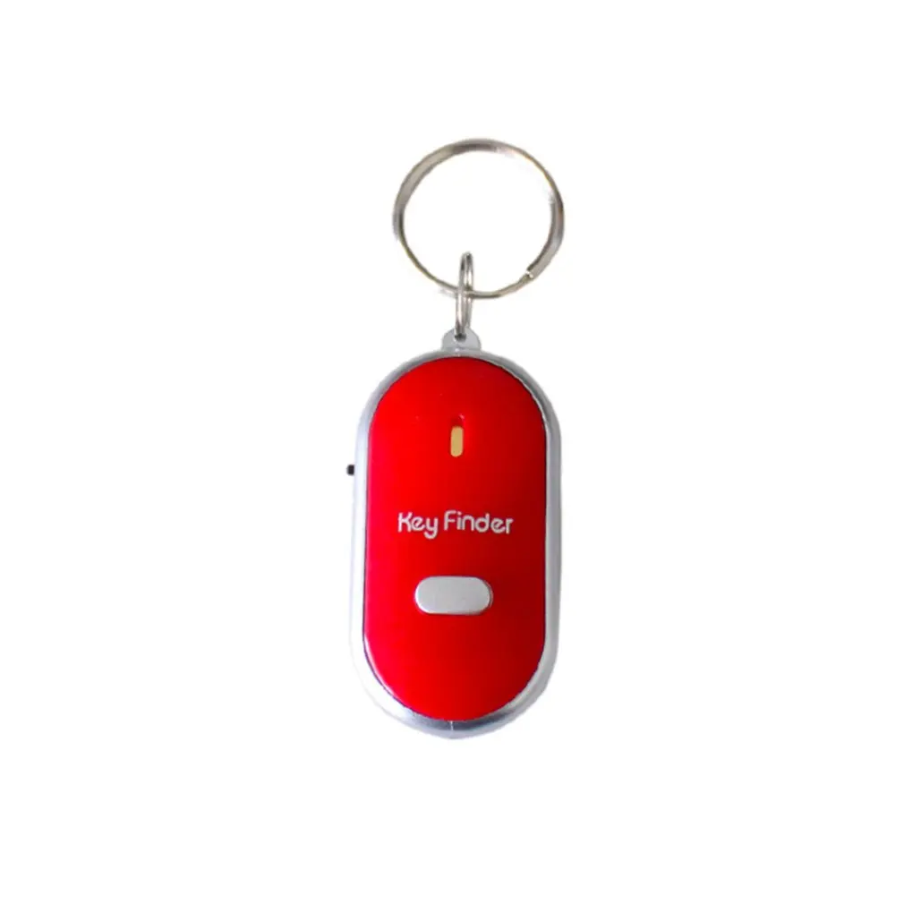 

Portable Size Anti-lost Whistle Key Finder Flashing Beeping Remote Kids Key Bag Wallet Locators Child Alarm Reminder