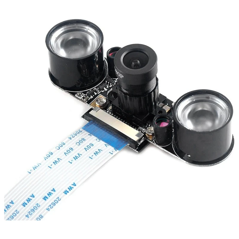 Модуль камеры 5MP для Raspberry Pi 4B/3B +/3B/2B инфракрасное ночное видение 1080P камера с