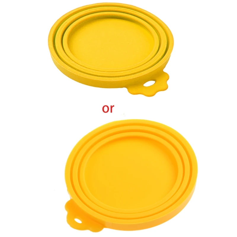 

Portable Silicone Dog Cat Canned Lid Pet Food Cover Storage Fresh-keeping Lids