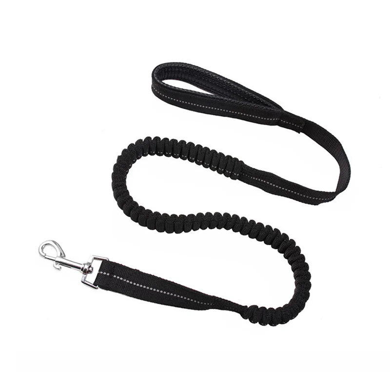 Нейлоновый Выдвижной Поводок для собак черный безопасный поводок прогулок
