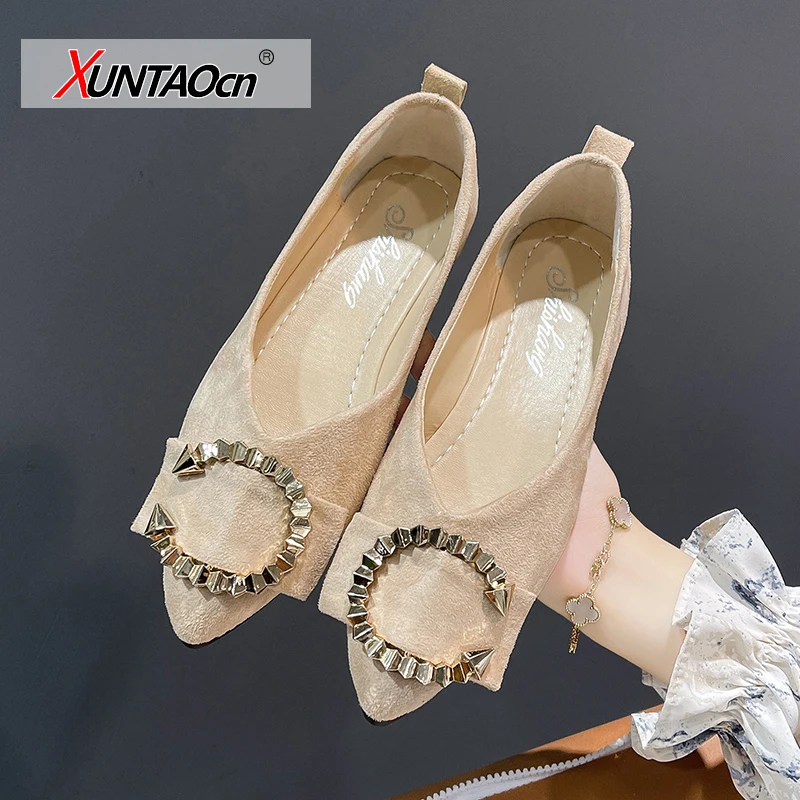 

Big Size Women Flats Candy Color Shoes Woman Loafers Summer Fashion Shallow Sweet Flat Casual Shoes Women Plus Size 35-43