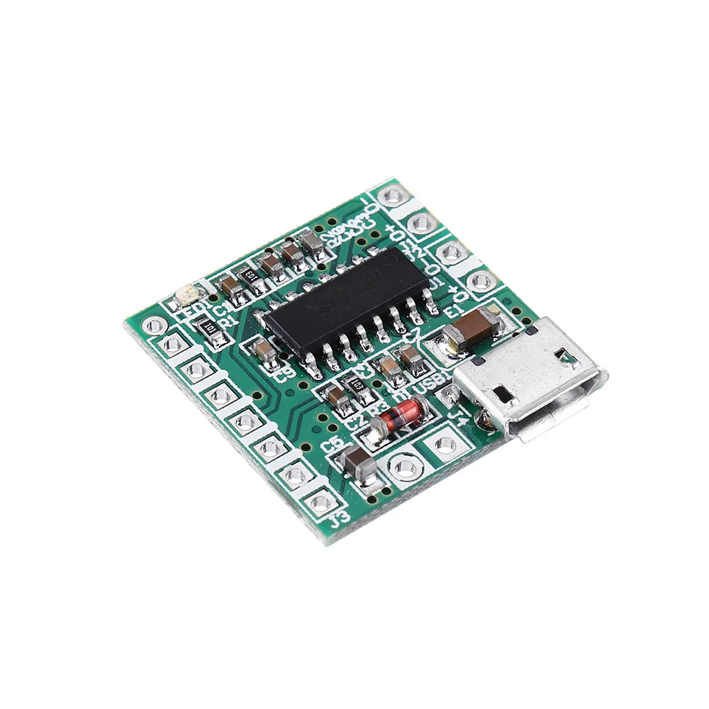 CLIATE 5 шт. Мини Класс D Цифровой усилитель доска 2*3 Вт USB Усилитель мощности доска DIY bluetooth динамик чипы DC 5 В