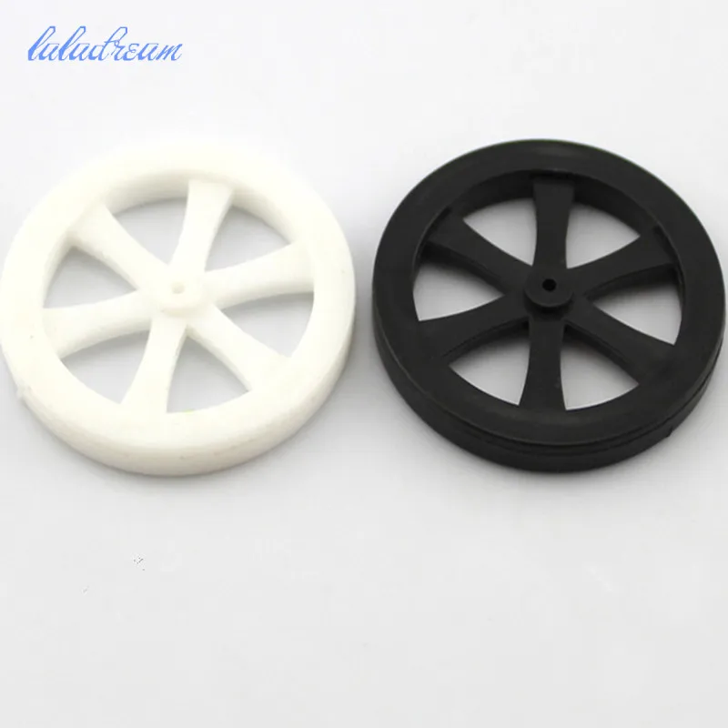 

5pcs/lot 2*44mm plastic tires diy toy car model graffiti wheel