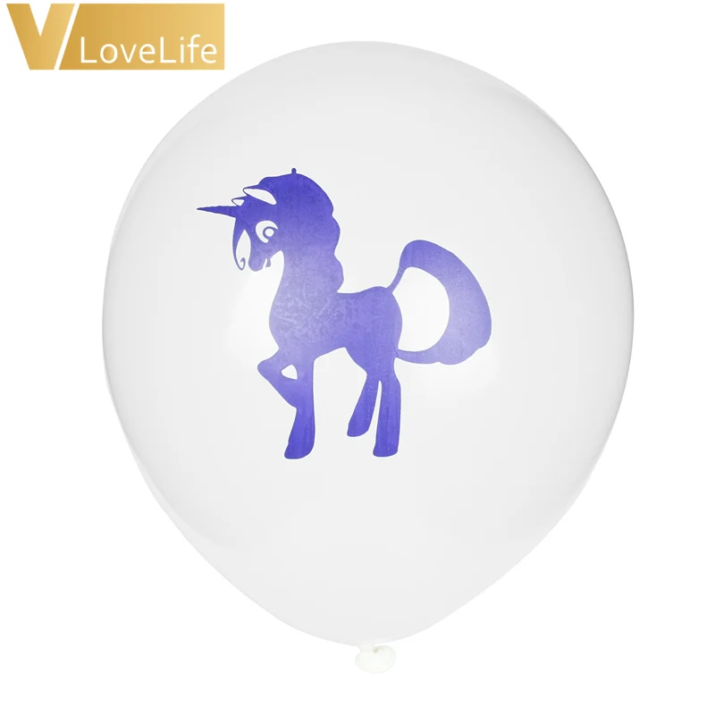 50 шт./компл. единорог фламинго латексный шар украшения для дня рождения Детские