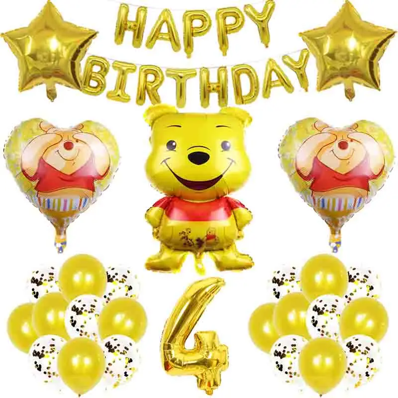 1 компл. Disney Винни-Пух тигр пленочный шар украшение для дня рождения 32 дюйма
