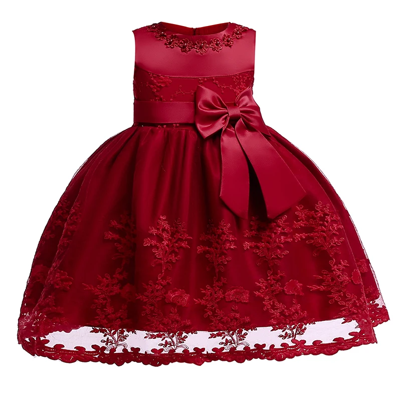 Платья для девочек на заказ Вечерние платья Рождество и карнавал хлопковое