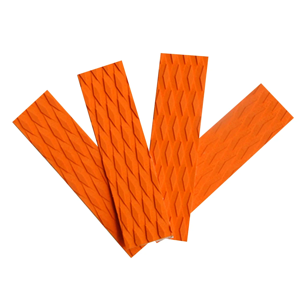 4 шт. Нескользящая клейкая EVA Тяговая подушка для серфинга SUP доски Kiteboard Paddle