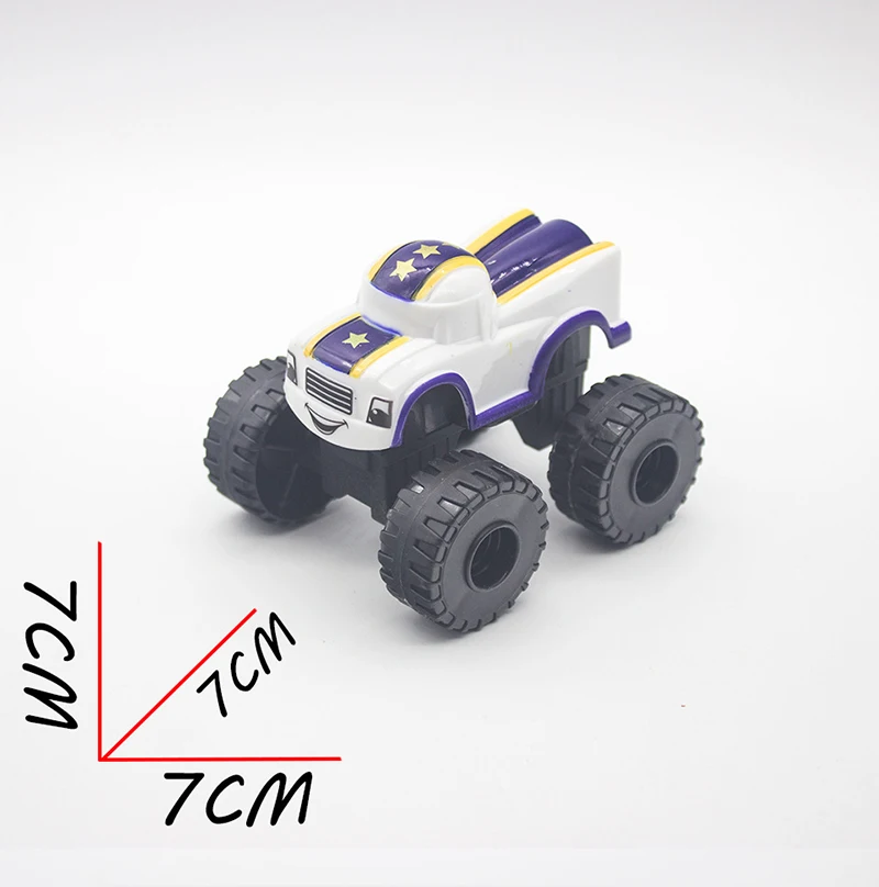 6 шт./компл. Blaze Monster Machines автомобильные игрушки русские чудо-дробилки грузовой автотранспорт фигурка сверкающие игрушки для детей рождественские подарки