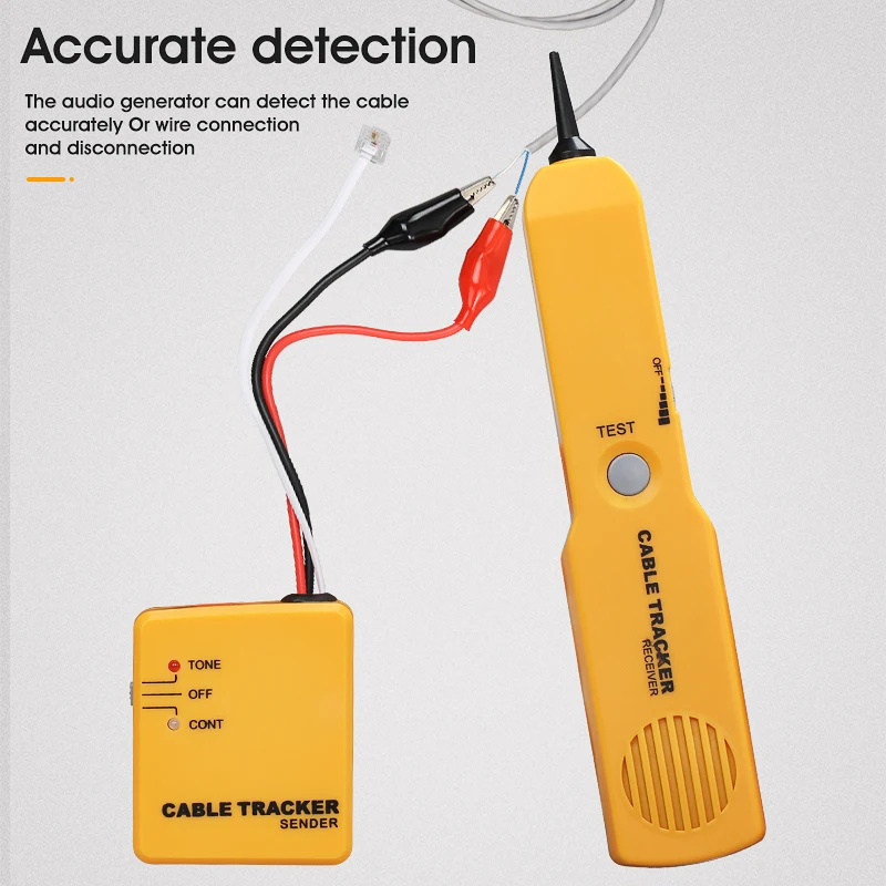 

Free Shipping Tracker Diagnose Tone Finder Telephone Wire Cable Tester Toner Tracer Inder Detector Networking Tools