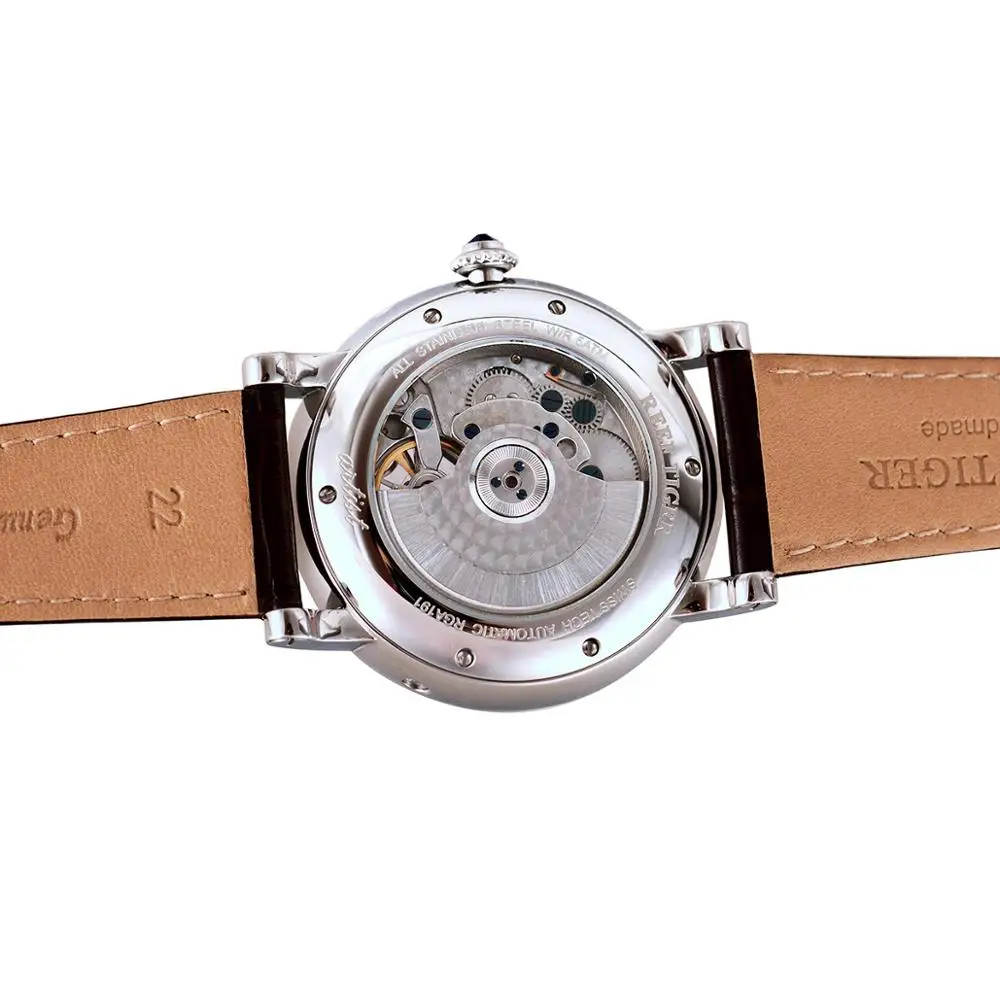 Часы наручные мужские автоматические механические Роскошные водонепроницаемые