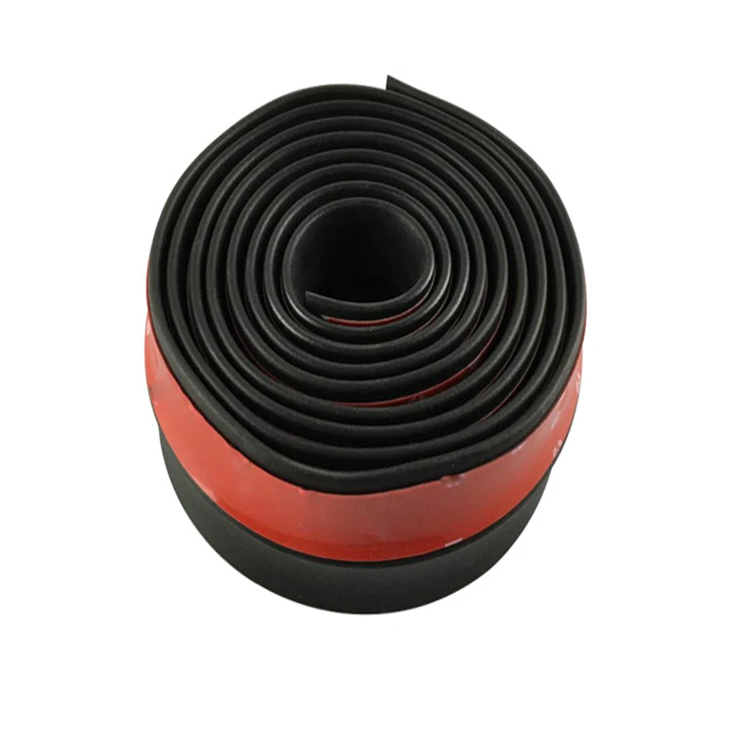 

Universal Car Rubber Sealing Strip Slanted T-Type Auto Seal Rubber Weatherstrip Edge Trim Black For Front Bumper