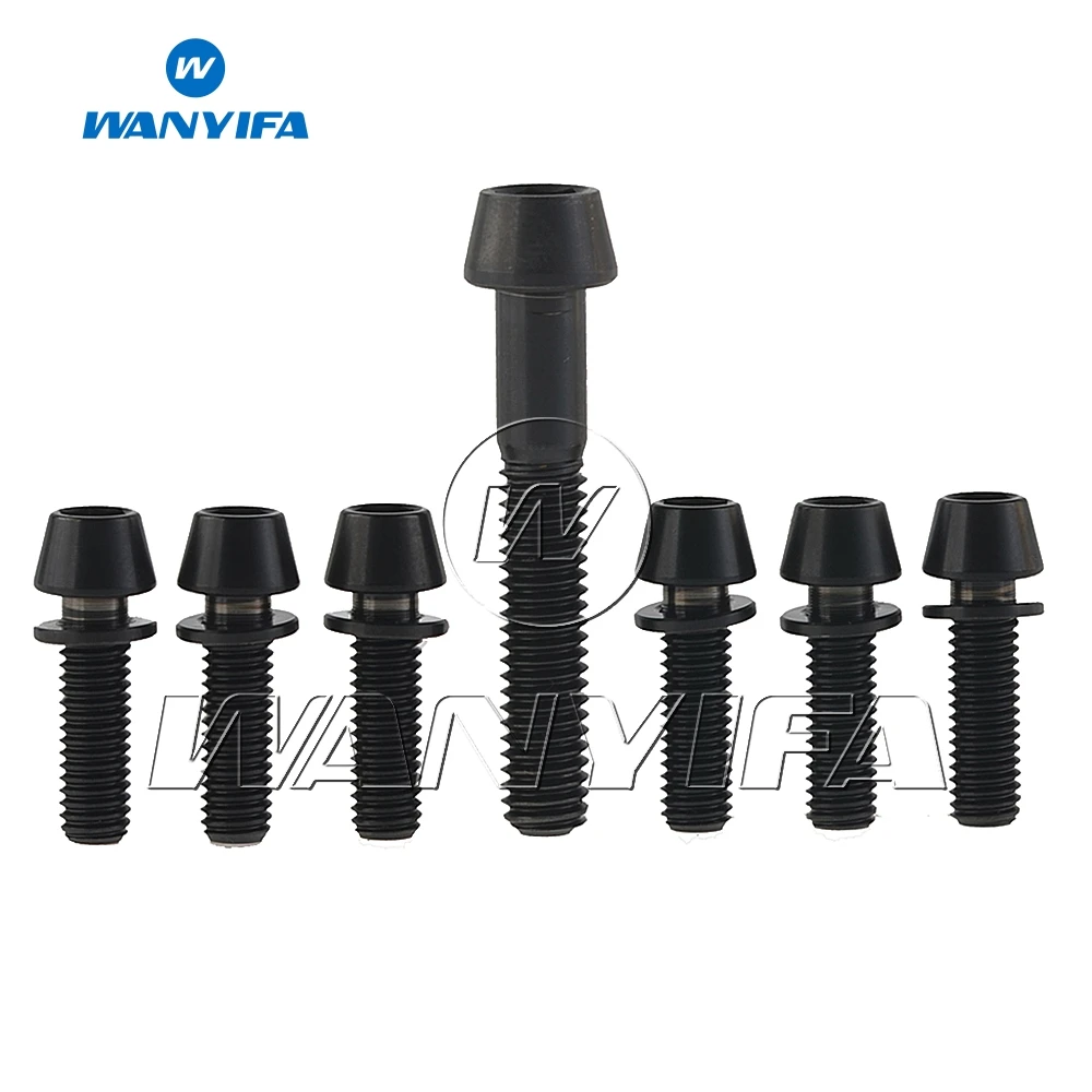 Wanyifa 1 шт. M6x35 мм титановая конусная головка велосипеда Детские винты и 6 M5X16 18 20 с
