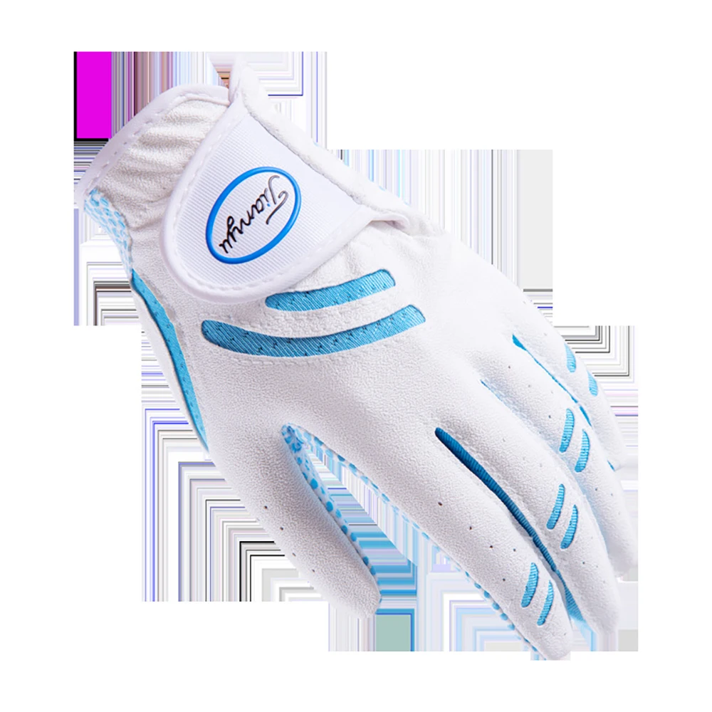 TTYGJ Children’S Golf Gloves Pu Leather Silicone Gloves For Boys And Girls Slip And Breathable