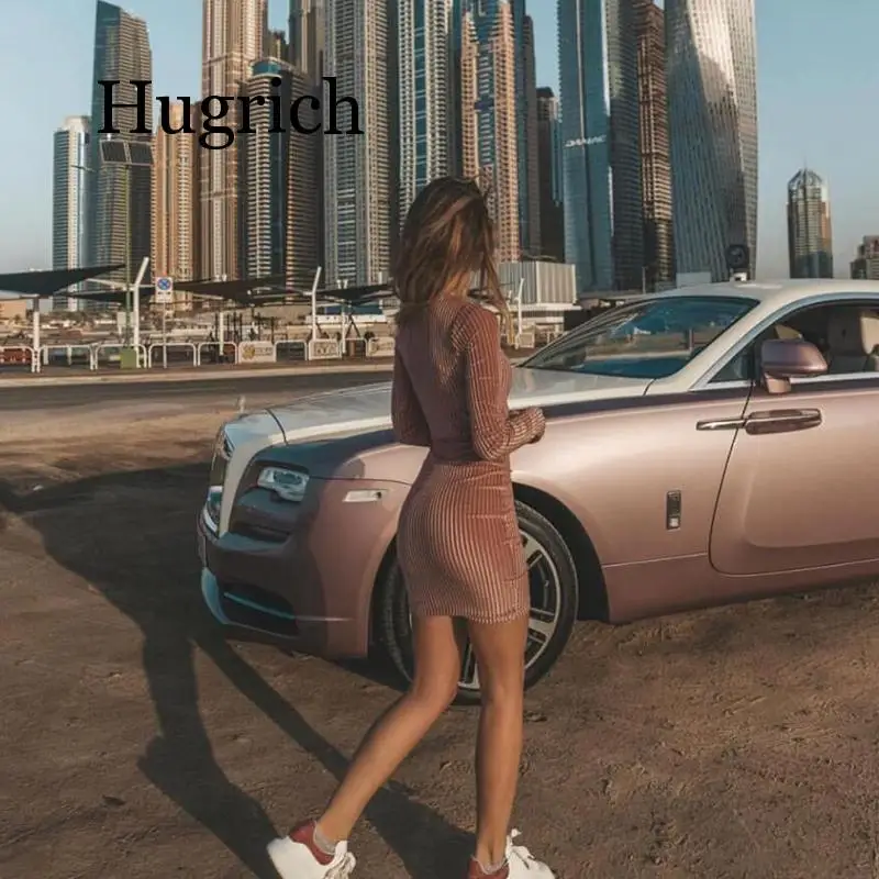 

Women Office Lady Fashion Velvet Dress Long Sleeve Night Club Party Dress Women Slim Autumn Winter Dress 2020 Sexy Bodycon Dress