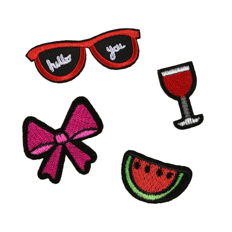 Модные стильные наклейки на высоком каблуке с мультяшным рисунком в виде сердца